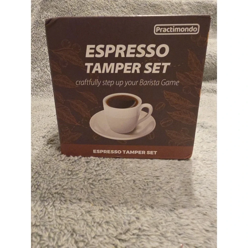 Practimondo‎ Espresso Tamper Set New In Box